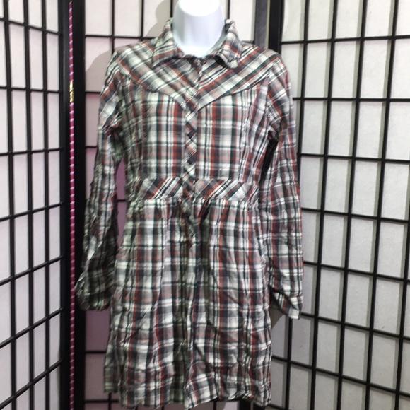 Heritage 1981 Plaid Dress Size L - Picture 1 of 5